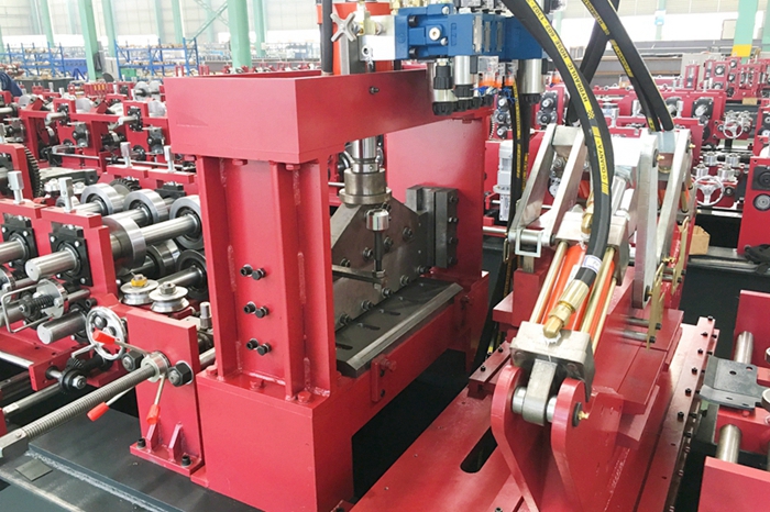 SMC80Z120-300 CZ Purlin Roll Forming Machine