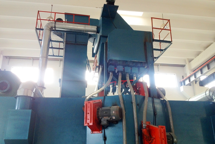 HP1018-6 H-beam Steel Shot Blasting Machine