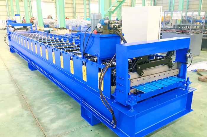 YX15-122-732 Cladding Sheet Roll Forming Machine