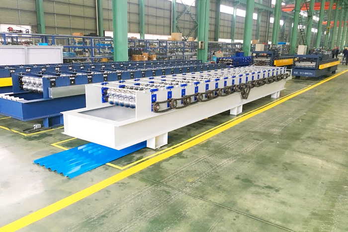 YX35-125-750 Cladding Sheet Roll Forming Machine